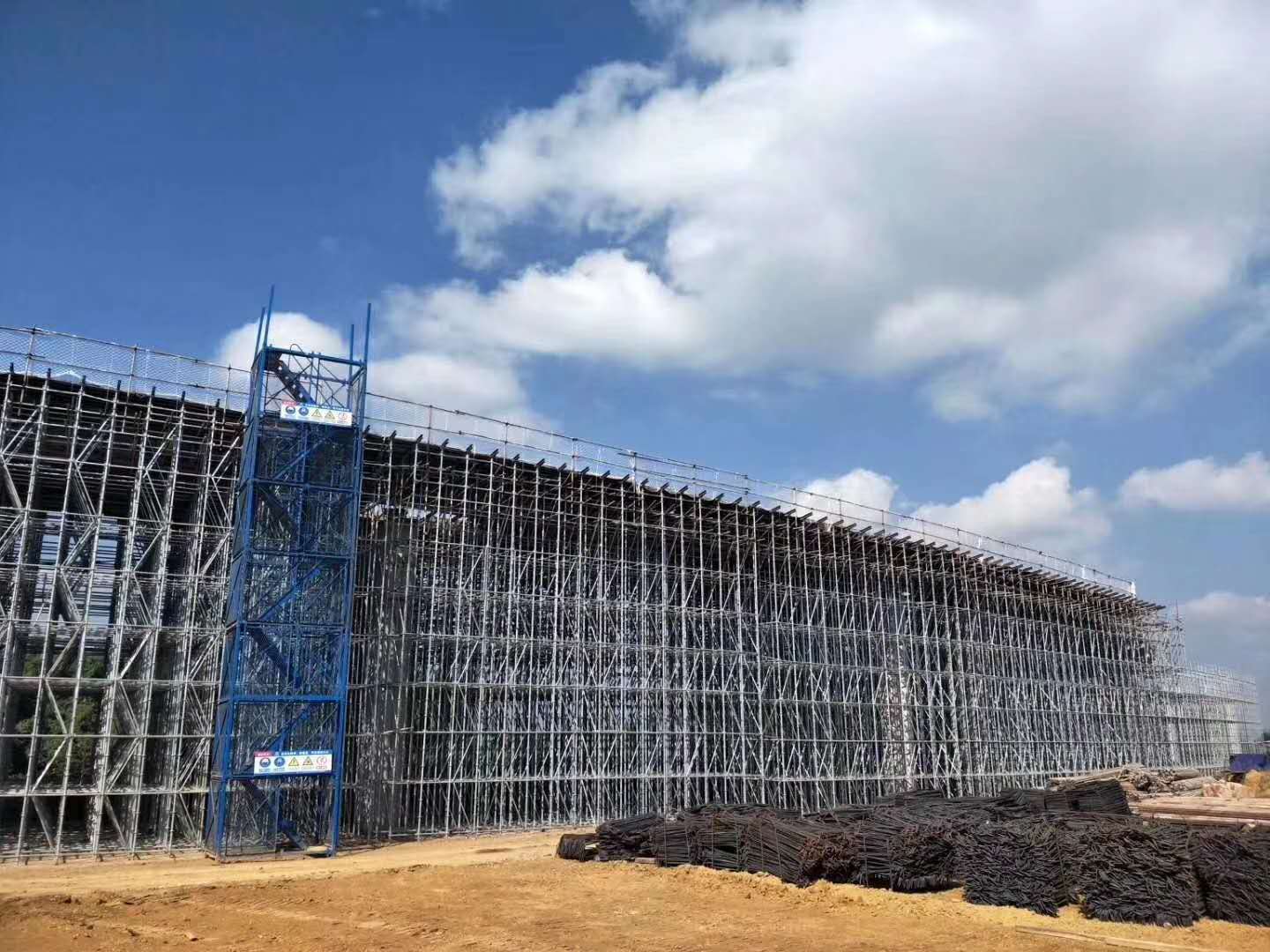 盤扣腳手架搭建周期短，經(jīng)濟(jì)效益好！
